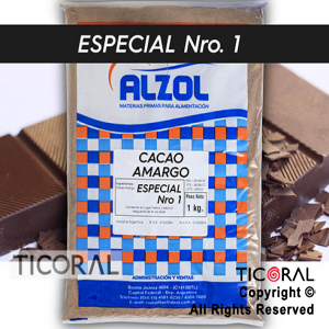 CACAO AMARGO ALZOL ESPECIAL NRO 1 X1KG x 1